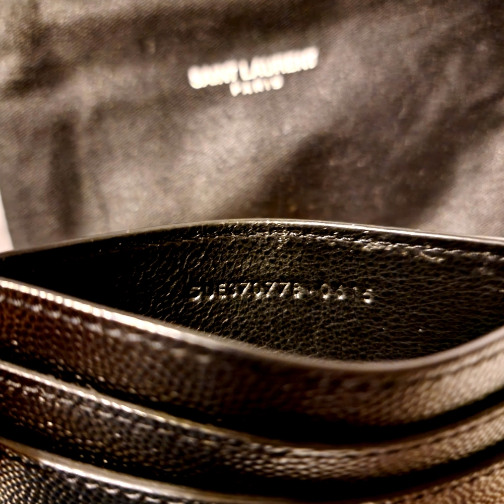 YSL card holder
